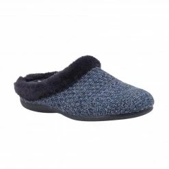 Navy Ada Textile Slippers | Lotus