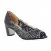 Navy & Diamante Immy Open-Toe Shoes | Lotus -Lotus Shop navy diamante immy open toe shoes lotus p12575 28677 medium