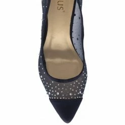 Navy & Diamante Maria Court Shoes | Lotus -Lotus Shop navy diamante maria court shoes lotus p13498 32275 medium
