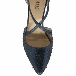 Navy & Diamante Panache Court Shoes | Lotus -Lotus Shop navy diamante panache court shoes lotus p13626 32884 medium