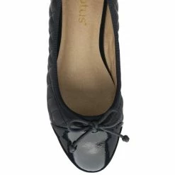 Navy Ivy Ballerina Shoes | Lotus -Lotus Shop navy ivy ballerina shoes lotus p13739 33148 medium
