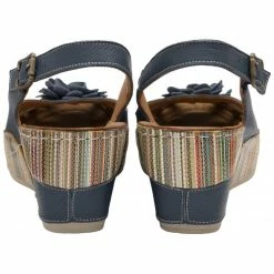 Navy Leather Caria Slingback Shoes | Lotus -Lotus Shop navy leather caria slingback shoes lotus p13701 32923 medium