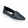 Navy Leather Francesca Slip-On Shoes | Lotus -Lotus Shop navy leather francesca slip on shoes lotus p13225 31385 medium