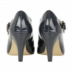 Navy Patent Laurana Court Shoes | Lotus -Lotus Shop navy patent laurana court shoes lotus p11497 25668 medium