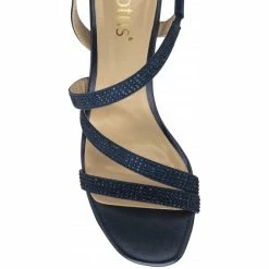 Navy Pearl Bernadette Open-Toe Sandals | Lotus -Lotus Shop navy pearl bernadette open toe sandals lotus p13721 33036 medium