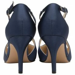 Navy Satin Willow Court Shoes | Lotus -Lotus Shop navy satin willow court shoes lotus p13736 33123 medium