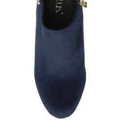 Navy & Snake-Print Ramona Heeled Shoe-Boots | Lotus -Lotus Shop navy snake print ramona heeled shoe boots lotus p13493 32339 medium