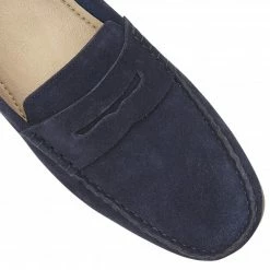 Navy Suede Addison Loafers | Lotus -Lotus Shop navy suede addison loafers lotus p13237 31523 medium