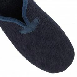 Navy Textile Albert Slippers | Lotus -Lotus Shop navy textile albert slippers lotus p12861 29726 medium