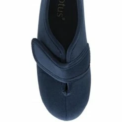 Navy Winnie Full Shoe Slippers | Lotus 9 Navy Winnie Full Shoe Slippers | Lotus -Lotus Shop navy winnie full shoe slippers lotus p13505 32459 medium