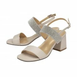 Nude & Diamante Elisena Open-Toe Block Heel Sandals | Lotus -Lotus Shop nude diamante elisena open toe block heel sandals lotus p13620 33066 medium
