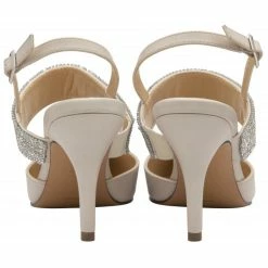 Nude & Diamante Violette Slingback Court Shoes | Lotus -Lotus Shop nude diamante violette slingback court shoes lotus p13726 33063 medium