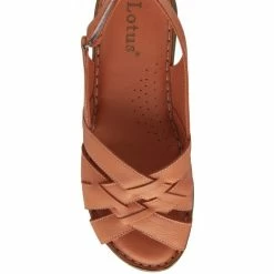 Orange Leather Ceylan Slingback Sandals | Lotus -Lotus Shop orange leather ceylan slingback sandals lotus p13271 31260 medium