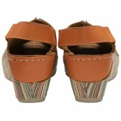 Orange Leather Deniz Wedge Shoes | Lotus 8 Orange Leather Deniz Wedge Shoes | Lotus -Lotus Shop orange leather deniz wedge shoes lotus p13607 32927 medium