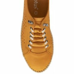 Orange Leather Kamari Casual Shoes | Lotus -Lotus Shop orange leather kamari casual shoes lotus p13757 33184 medium