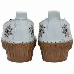 Pale Blue Leather Kristen Slip-On Shoes | Lotus 8 Pale Blue Leather Kristen Slip-On Shoes | Lotus -Lotus Shop pale blue leather kristen slip on shoes lotus p13745 33163 medium