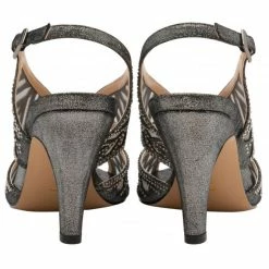 Pewter & Diamante Natalia Peep Toe Sandals | Lotus 8 Pewter & Diamante Natalia Peep Toe Sandals | Lotus -Lotus Shop pewter diamante natalia peep toe sandals lotus p12984 30309 medium