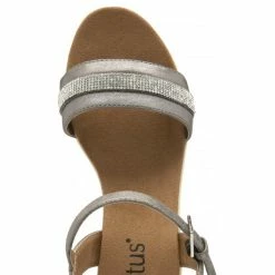 Pewter Mika Open-Toe Wedge Sandals | Lotus 9 Pewter Mika Open-Toe Wedge Sandals | Lotus -Lotus Shop pewter mika open toe wedge sandals lotus p13334 31740 medium
