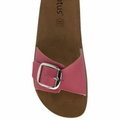 Pink Dasha Open-Toe Mule Sandals | Lotus -Lotus Shop pink dasha open toe mule sandals lotus p14066 33375 medium
