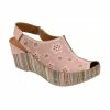 Pink Leather Deniz Wedge Shoes | Lotus 2 Pink Leather Deniz Wedge Shoes | Lotus -Lotus Shop pink leather deniz wedge shoes lotus p13704 32933 medium