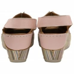 Pink Leather Deniz Wedge Shoes | Lotus -Lotus Shop pink leather deniz wedge shoes lotus p13704 32935 medium