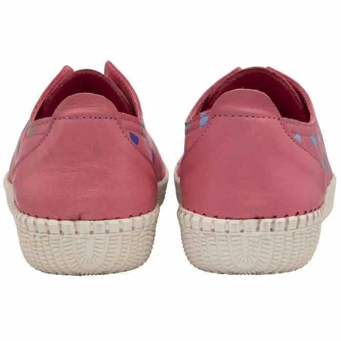 Pink Leather Kay Lace-Up Shoes | Lotus 5 Pink Leather Kay Lace-Up Shoes | Lotus - Image 3