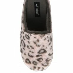 Pink Leopard-Print Cara Mule Slippers | Lotus 9 Pink Leopard-Print Cara Mule Slippers | Lotus -Lotus Shop pink leopard print cara mule slippers lotus p13120 30973 medium