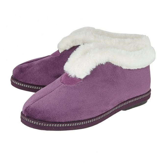 Purple Grace Textile Slippers | Lotus 4 Purple Grace Textile Slippers | Lotus - Image 2