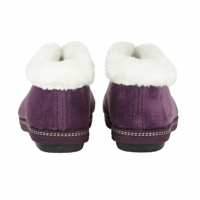 Purple Grace Textile Slippers | Lotus 5 Purple Grace Textile Slippers | Lotus - Image 3