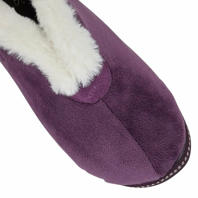 Purple Grace Textile Slippers | Lotus 6 Purple Grace Textile Slippers | Lotus - Image 4