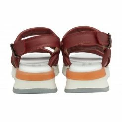 Red Leather Fionne Slingback Sandals | Stressless By Lotus -Lotus Shop red leather fionne slingback sandals stressless by lotus p13286 31207 medium