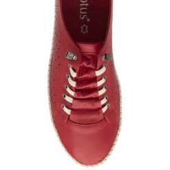 Red Leather Kamari Casual Shoes | Lotus -Lotus Shop red leather kamari casual shoes lotus p13749 33176 medium