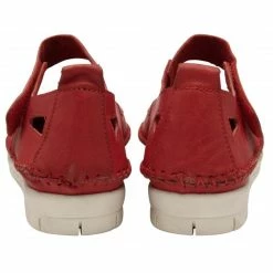 Red Leather Keryn Flat Shoes | Lotus -Lotus Shop red leather keryn flat shoes lotus p13632 33307 medium