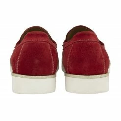 Red Suede Asher Loafers | Lotus -Lotus Shop red suede asher loafers lotus p13314 31618 medium