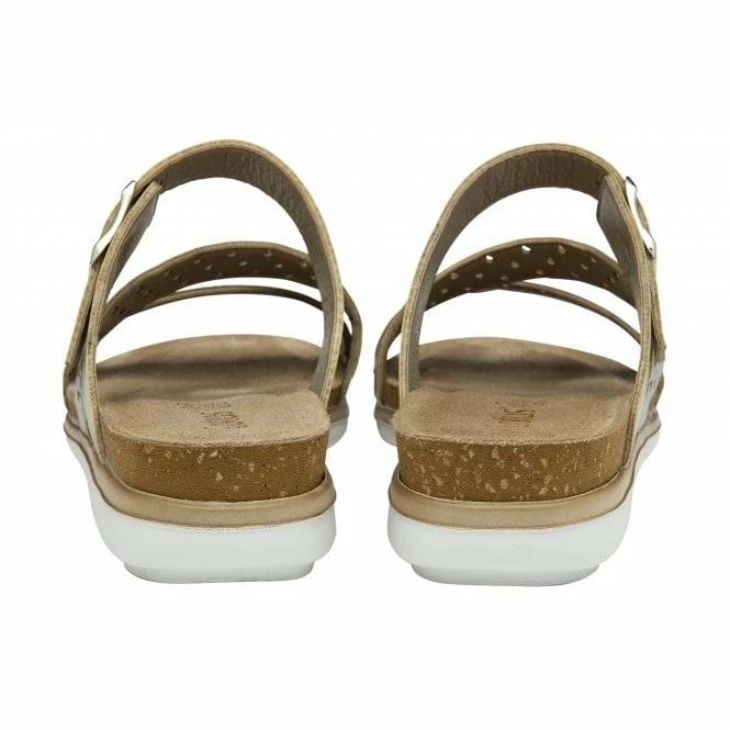 Silver Capri Mule Sandals | Lotus 5 Silver Capri Mule Sandals | Lotus - Image 3