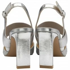 Silver & Diamante Joie Slingback Court Shoes | Lotus 8 Silver & Diamante Joie Slingback Court Shoes | Lotus -Lotus Shop silver diamante joie slingback court shoes lotus p13497 32194 medium
