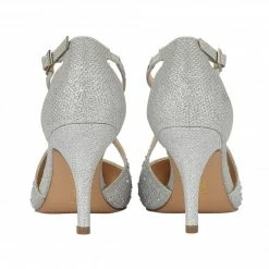 Silver & Diamante Panache Court Shoes | Lotus 8 Silver & Diamante Panache Court Shoes | Lotus -Lotus Shop silver diamante panache court shoes lotus p12754 29182 medium
