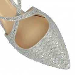 Silver & Diamante Panache Court Shoes | Lotus 9 Silver & Diamante Panache Court Shoes | Lotus -Lotus Shop silver diamante panache court shoes lotus p12754 29183 medium
