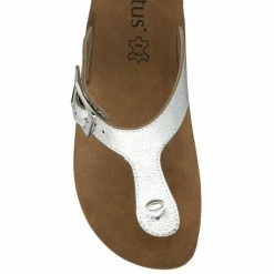 Silver Pescara Toe-Post Sandals | Lotus -Lotus Shop silver pescara toe post sandals lotus p13176 31440 medium