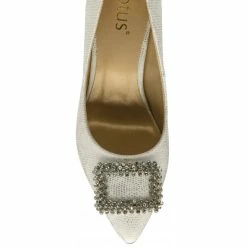 Silver Snake-Print Petunia Court Shoes | Lotus -Lotus Shop silver snake print petunia court shoes lotus p13723 33044 medium