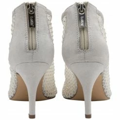 Silver Textile Alexandra Shoe-Boots | Lotus -Lotus Shop silver textile alexandra shoe boots lotus p13527 31878 medium