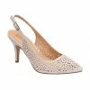 Silver Textile Lyla Slingback Court Shoes | Lotus -Lotus Shop silver textile lyla slingback court shoes lotus p12918 30255 medium
