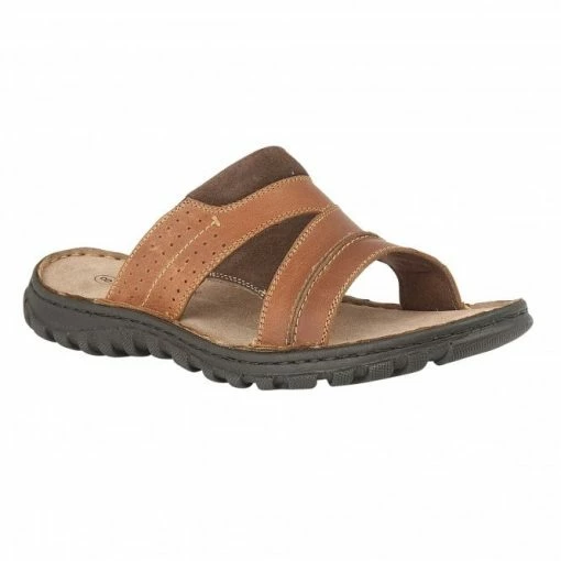 Tan Leather Cole Mule Sandals | Lotus -Lotus Shop tan leather cole mule sandals lotus p12142 26924 medium