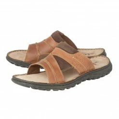 Tan Leather Cole Mule Sandals | Lotus -Lotus Shop tan leather cole mule sandals lotus p12142 26925 medium