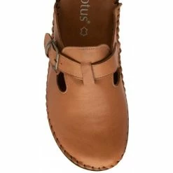 Tan Leather Kerry Round-Toe Mules | Lotus -Lotus Shop tan leather kerry round toe mules lotus p13767 33220 medium