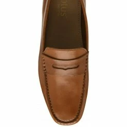 Tan Leather Marcel Loafers | Lotus -Lotus Shop tan leather marcel loafers lotus p14060 33371 medium