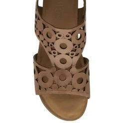 Tan Leather Melbourne Open-Toe Flatform Sandals | Lotus -Lotus Shop tan leather melbourne open toe flatform sandals lotus p13666 32736 medium