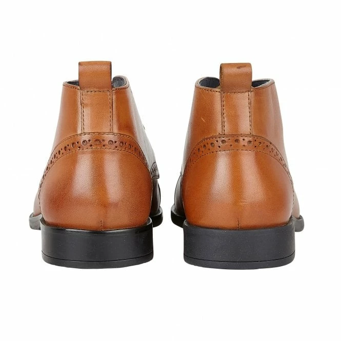 Tan Leather Norris Lace-Up Boots | Lotus 5 Tan Leather Norris Lace-Up Boots | Lotus - Image 3