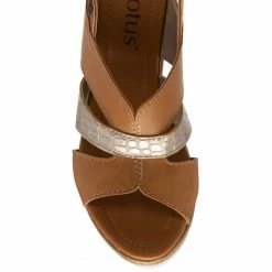 Tan Luisa Slingback Wedge Sandals | Lotus -Lotus Shop tan luisa slingback wedge sandals lotus p13693 32852 medium