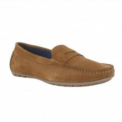 Tan Suede Addison Loafers | Lotus
